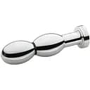 Металлическое дилдо 2 в 1 Mystim O(h!)-thello для электростимулятора диаметр 3.5 см