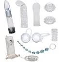 Набор секс-игрушек Crystal Set Clear 9 шт. прозрачный