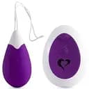 Віброяйце FeelzToys Anna 6,3 см (фіолетовий)