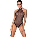 Боді-халтер з відкритим доступом Passion MOONLIGHT Body L/XL black