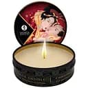 Масажна свічка Shunga Mini Massage Candle Sparkling Strawberry Wine з афродизіаками 30 мл