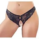 Трусики Cottelli Lingerie otwarte XL (чорний)