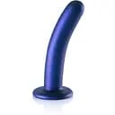 Фаллоимитатор Ouch! Smooth G-Spot Dildo 6apos;apos; 15 см (синий)