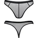 Стринги Regnes Fetish Planet M (чорний)