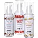 Набір розігрівальних масажних олій Exsens Lets Travel, 3х30 мл