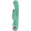 Вибратор-кролик Pretty Love Lamar 22 см зеленый
