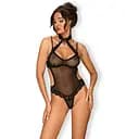 Боди Obsessive Claudusia L/XL черный