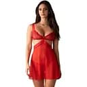 Комплект Obsessive Cupide Desir L/XL красный