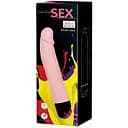 Реалістичний вібратор Baile Baily Rotation 24 см тілесний