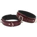 Фіксатори для ніг Liebe Seele Wine Thigh Cuffs S бордовий