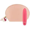 Вібропуль Rianne S Classique Vibe міні-вібратор на 7 режимів чохол-косметичка Coral