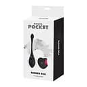 Віброяйце Toyz4lovers Ovulo Vivie, 17 см (чорний)