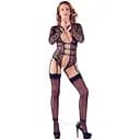 Боді Cottelli Collection Bondage Lace L чорний