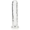 Фалоімітатор RealRock Crystal Clear 8'' 22 см (прозорий)