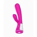 Вибратор-кролик Kiiroo Ohmibod Fuse 18 см розовый