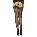 Панчохи Leg Avenue Stockings Rhinestone backseam Black One size