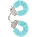 Наручники Toy Joy Furry Fun Cuffs 28 см блакитний