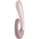 Вібратор-кролик Satisfyer Heat Wave 14х3.5 см рожевий