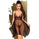 Комплект белья Penthouse Lingerie Naughty Doll S/M черный