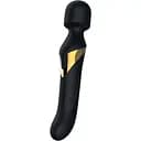 Вібромасажер 2 в 1 Dorcel Dual Orgasms Gold класичний масажер та вібратор із перловим масажем