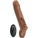 Насадка на пеніс Pretty Love Penis Sleeve 24.3 см (коричневий)