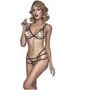 Сексуальний комплект Anais Idaya L/XL чорний