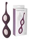 Вагінальні кульки StRubber Minds Of Love TrainBalls Beeze Duo, 16.5 см, фіолетовий