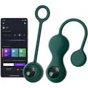 Набір вагінальних кульок Magic Motion Fun Town Crystal Duo 2 шт. зелений