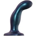 Фалоімітатор Strap-On-Me Dildo Plug Snaky M 15.3 см синій