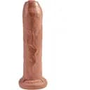Фаллоимитатор King Cock Uncut 7 Tan 16.5 см телесный