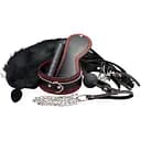 BDSM набор Erospace Wild Play C8 7 шт. черный