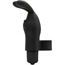 Вібратор на палець FeelzToys Magic Finger 10 см чорний