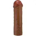 Насадка на пеніс Pretty Love Nile 16.5 см (коричневий)