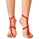 Чокер на 2 ножки Art of Sex Stelia красный