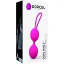 Вагинальные шарики Dorcel Dual Balls Magenta D 3.6 см 55 г