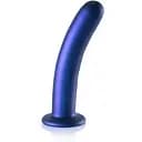 Фаллоимитатор Ouch! Smooth G-Spot Dildo 7apos;apos; 17.7 см (синий)