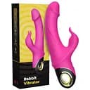 Вібратор-кролик B-Series Joy Meteor, 22.6 см (рожевий)