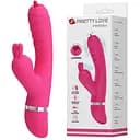 Вібратор-кроликРгетту Love Phoenix 22 см рожевий