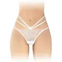 Трусики с открытой попкой Fashion Secret Nadia White One size