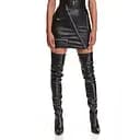 Міні-спідниця Demoniq FRANCESCA001 M (чорний)