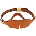 Маска на глаза Lockink Luxury Leather Blindfold Kit коричневый