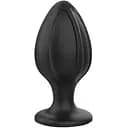 Анальна пробка Rifters Anal Plug 6 см (чорний)