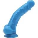 Фаллоимитатор Get Real Happy Dicks Dildo 7.5 In 19 см голубой