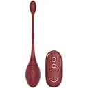 Віброяйце Dreamtoys Romance Daisy 23 см бордовий