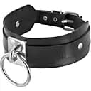 Нашийник c кільцем Fetish Tentation Choker Ring 411 см чорний