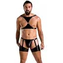 Комплект мужской Passion 047 SET ARON L/XL черный