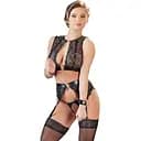 Комплект білизни Cottelli Bondage M чорний