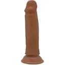 Фалоімітатор Pretty Love Quentin 7.2" 18.4 см (коричневий)