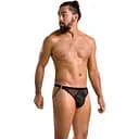 Сексуальные мужские трусы Passion Free Your Senses Open Luke 034 L/XL черный