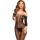 Бодістокінг із рукавами DREAMY DIVA чорний Penthouse s/l